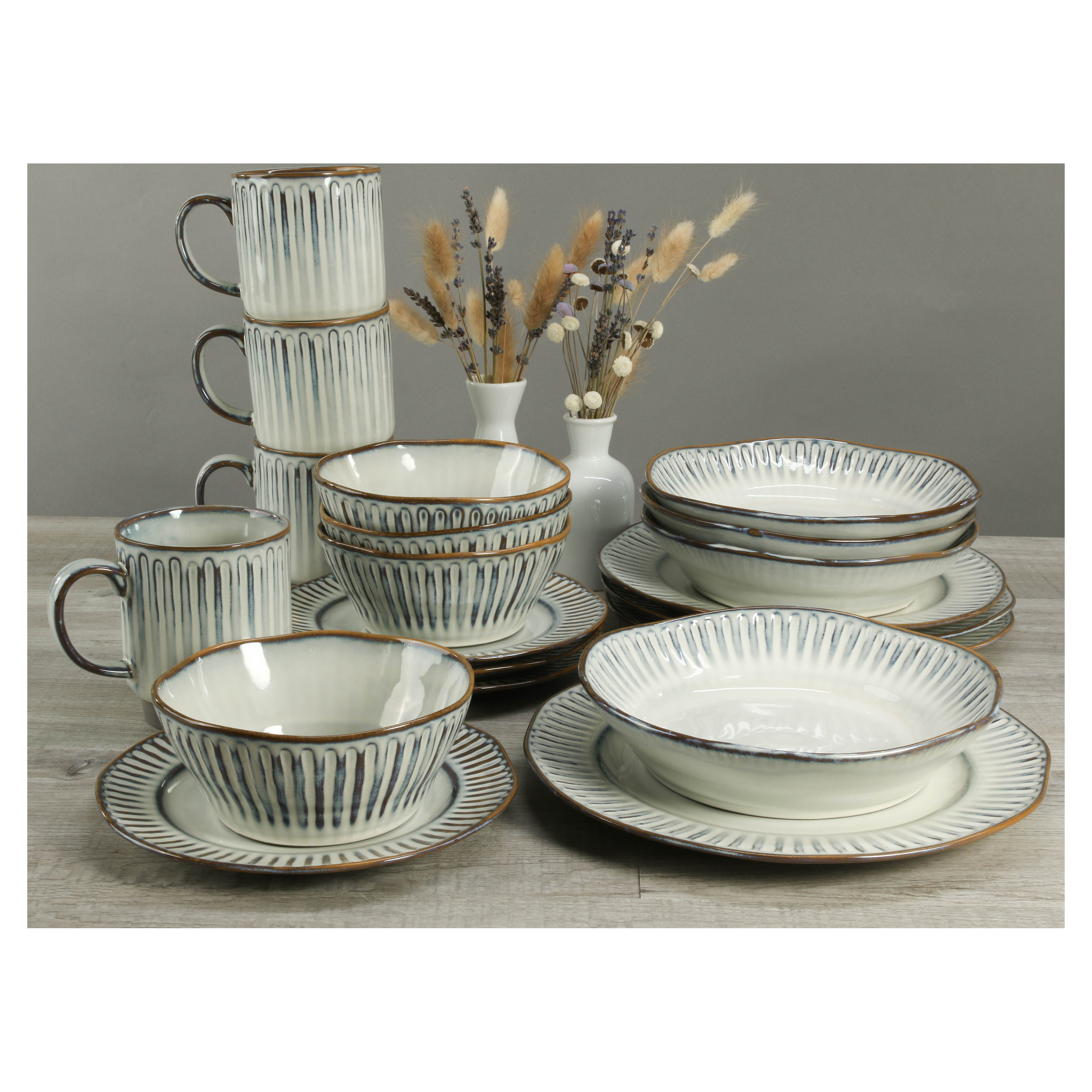 BIA Cordon Bleu 20 Piece, Dinnerware Set & Reviews | Wayfair